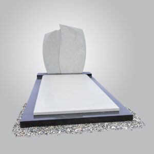 Zwart graniet met Oxford Grey